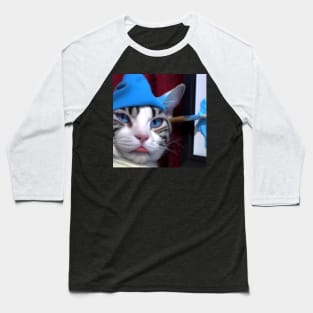 Cattastic Smurf Cat Baseball T-Shirt